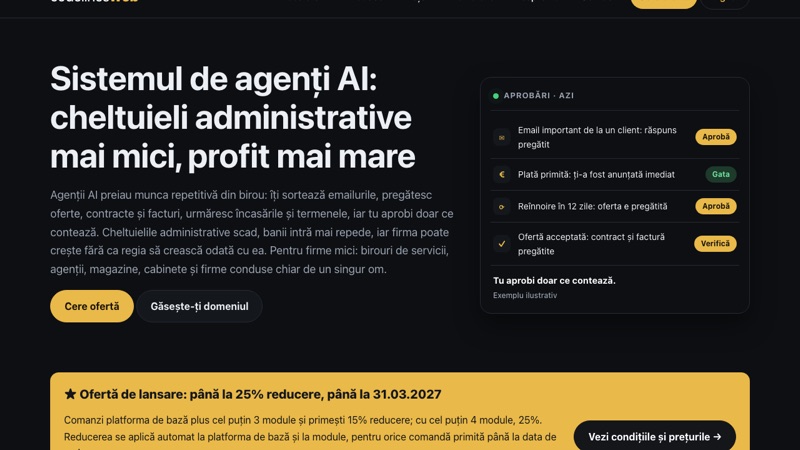 Sistem de agenți AI